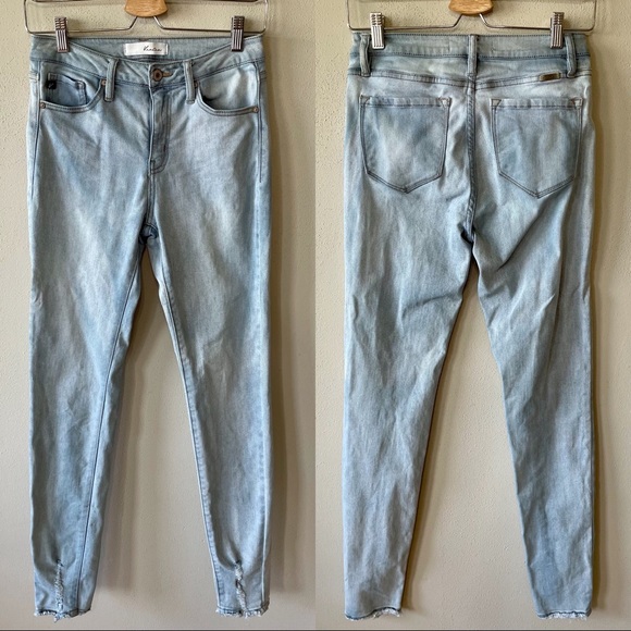 Kancan Light Blue Skinny Jeans Size 27 